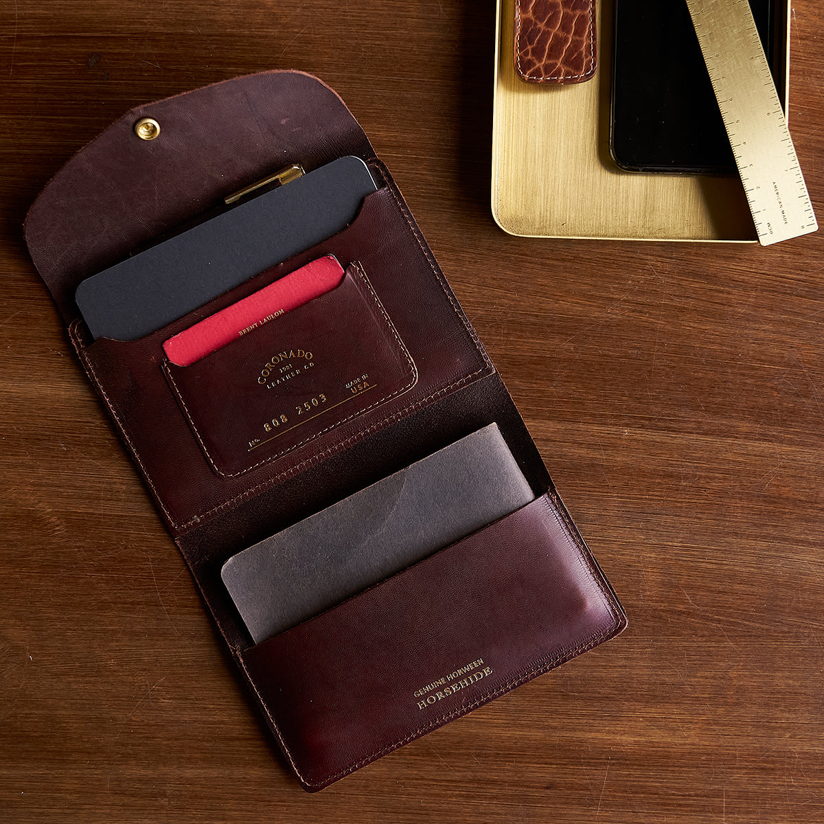 No.808 A6 Portfolio | Horween® Timber Tanned Calf