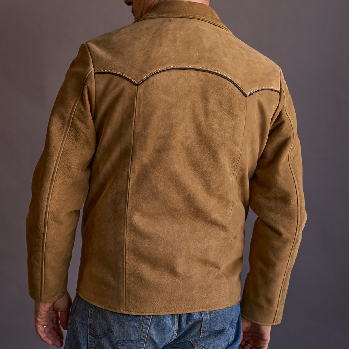 No.81 Vaquero Jacket | Charcoal Nubuck