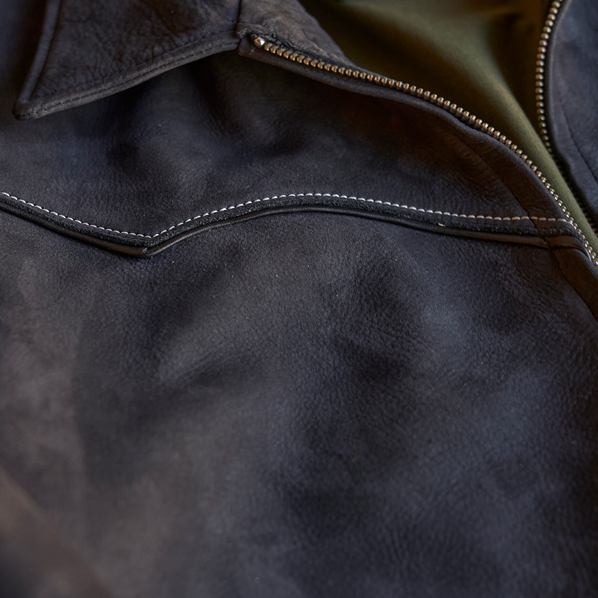 No.81 Vaquero Jacket | Charcoal Nubuck