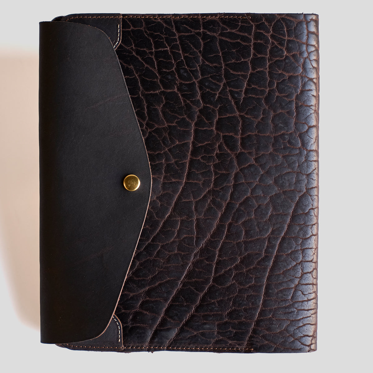 No.812 B5 Portfolio | Shrunken Bison Brown