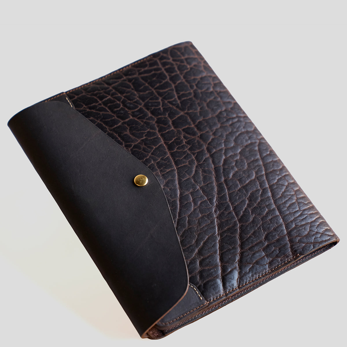 No.812 B5 Portfolio | Shrunken Bison Brown