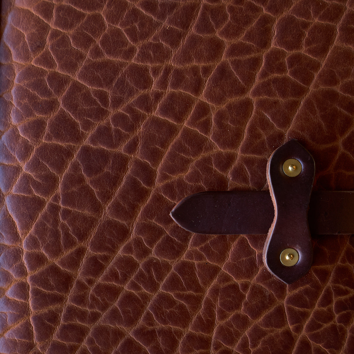 No.820 Portfolio A5 | Shrunken Bison Walnut