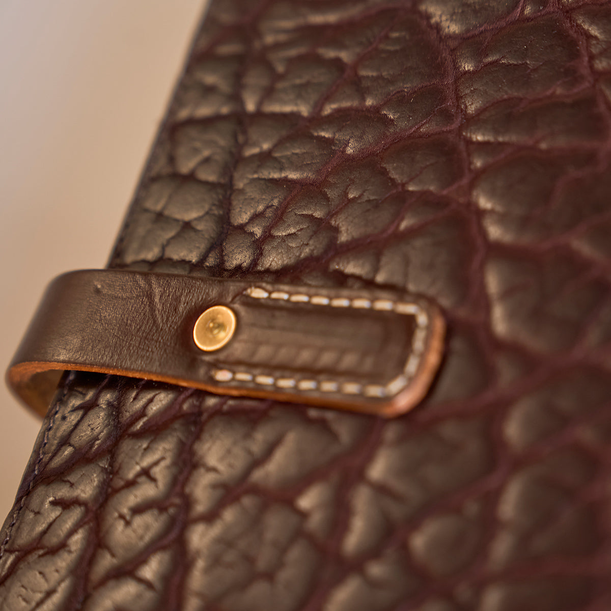 No.820 Portfolio A5 | Shrunken Bison Brown