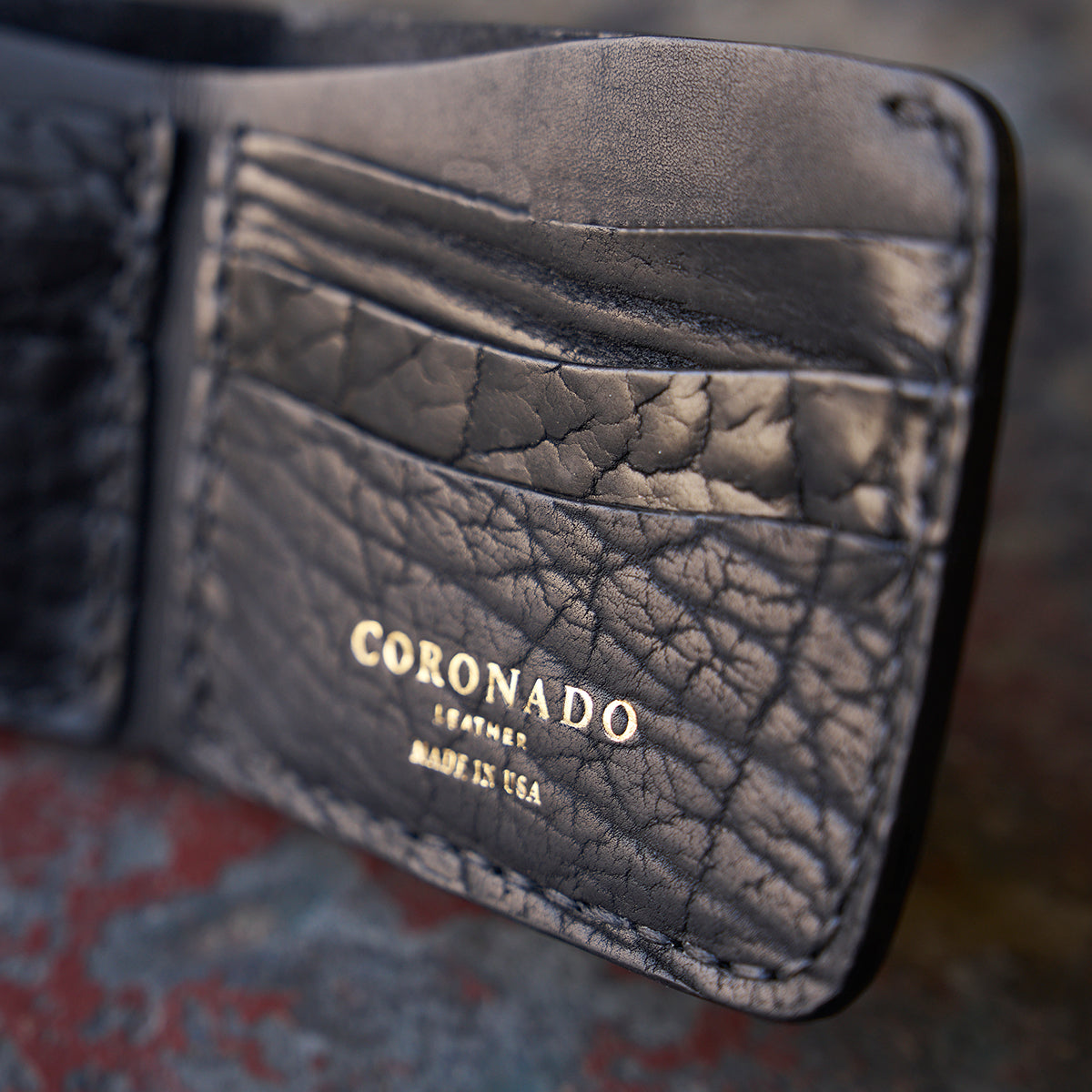 No.12 Bison Heritage Billfold | Black
