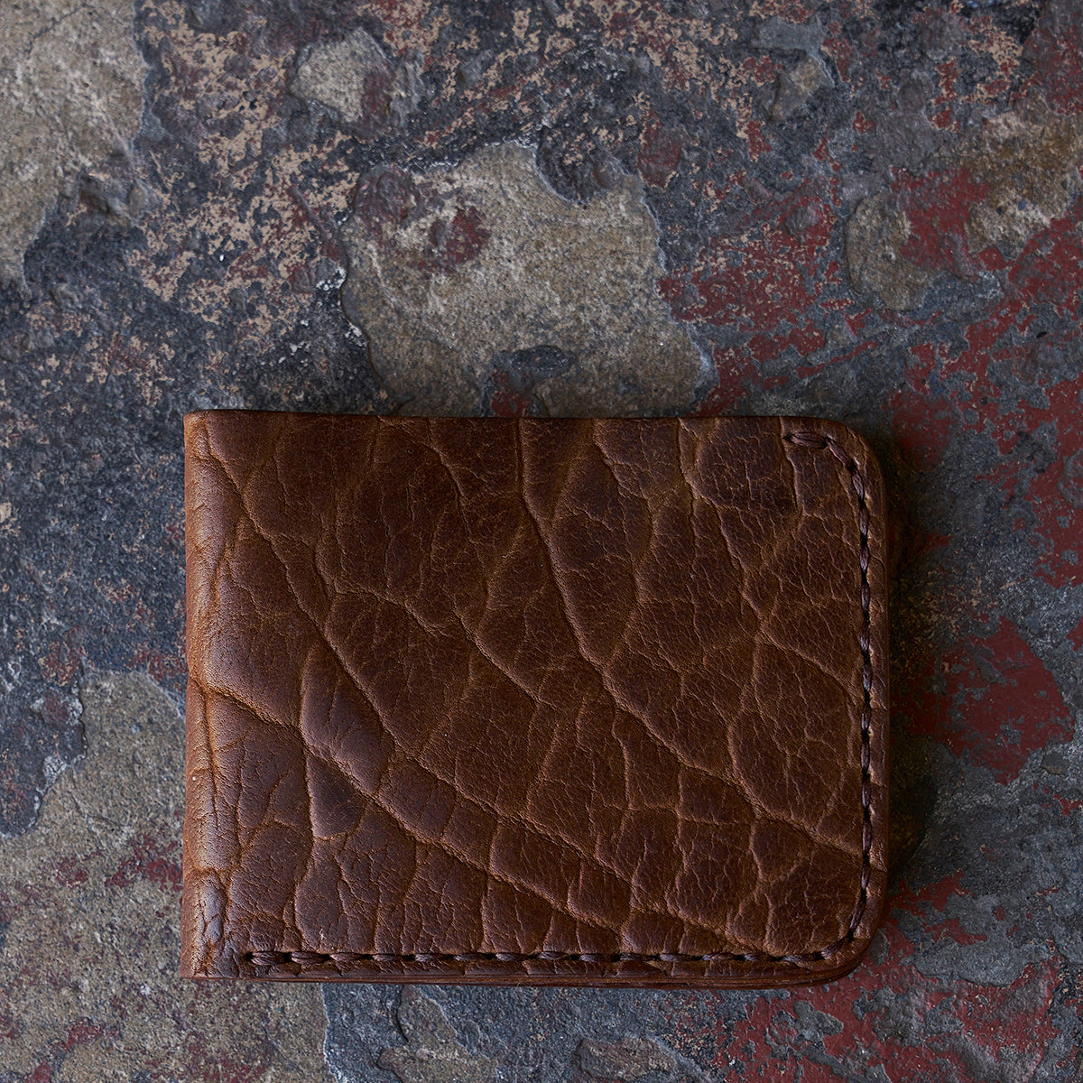 No.12 Bison Heritage Billfold | Walnut