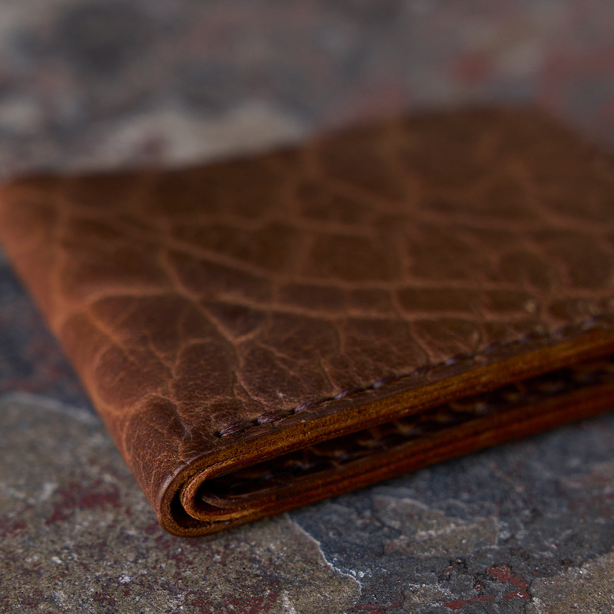 No.12 Bison Heritage Billfold | Walnut