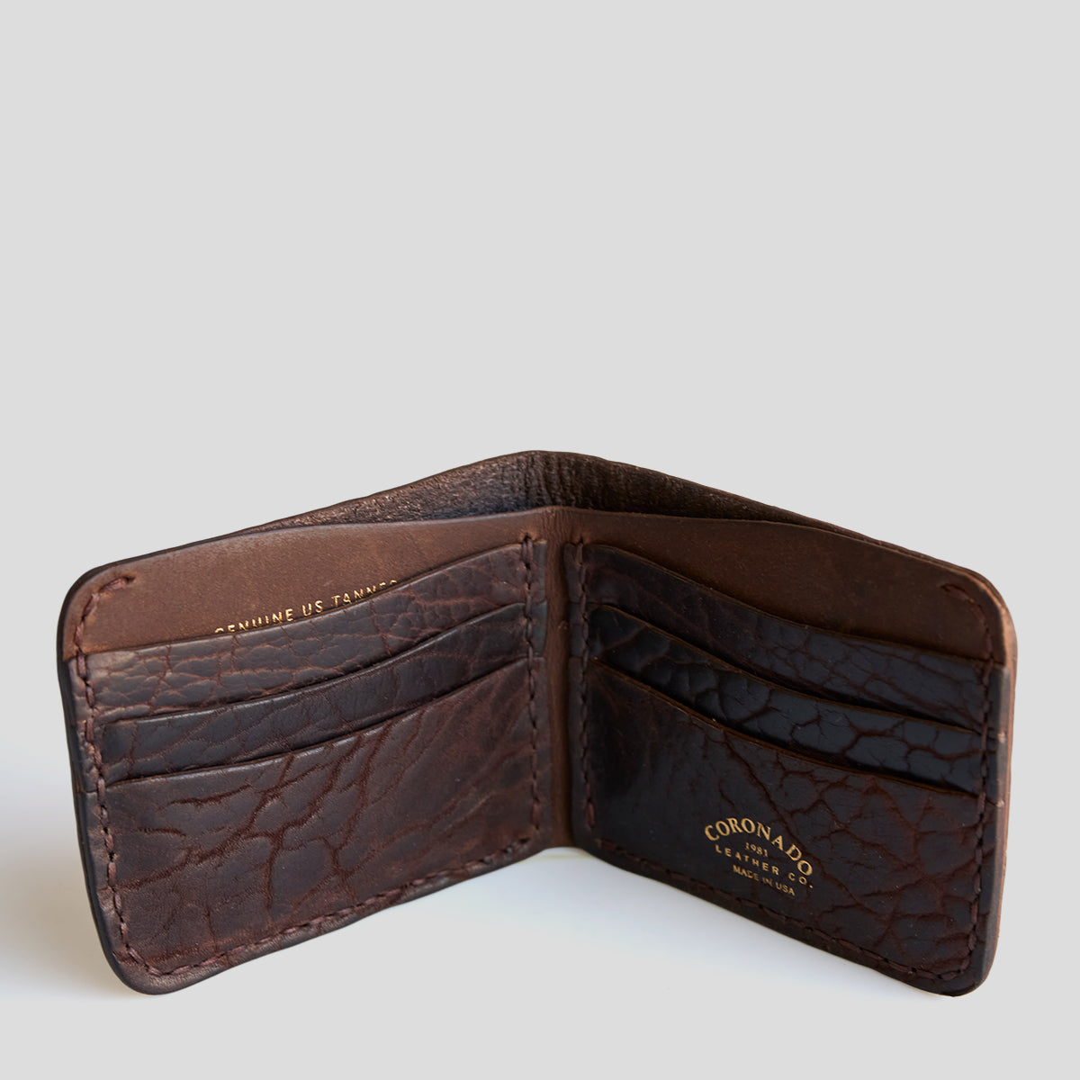No.12 Bison Heritage Billfold | Walnut