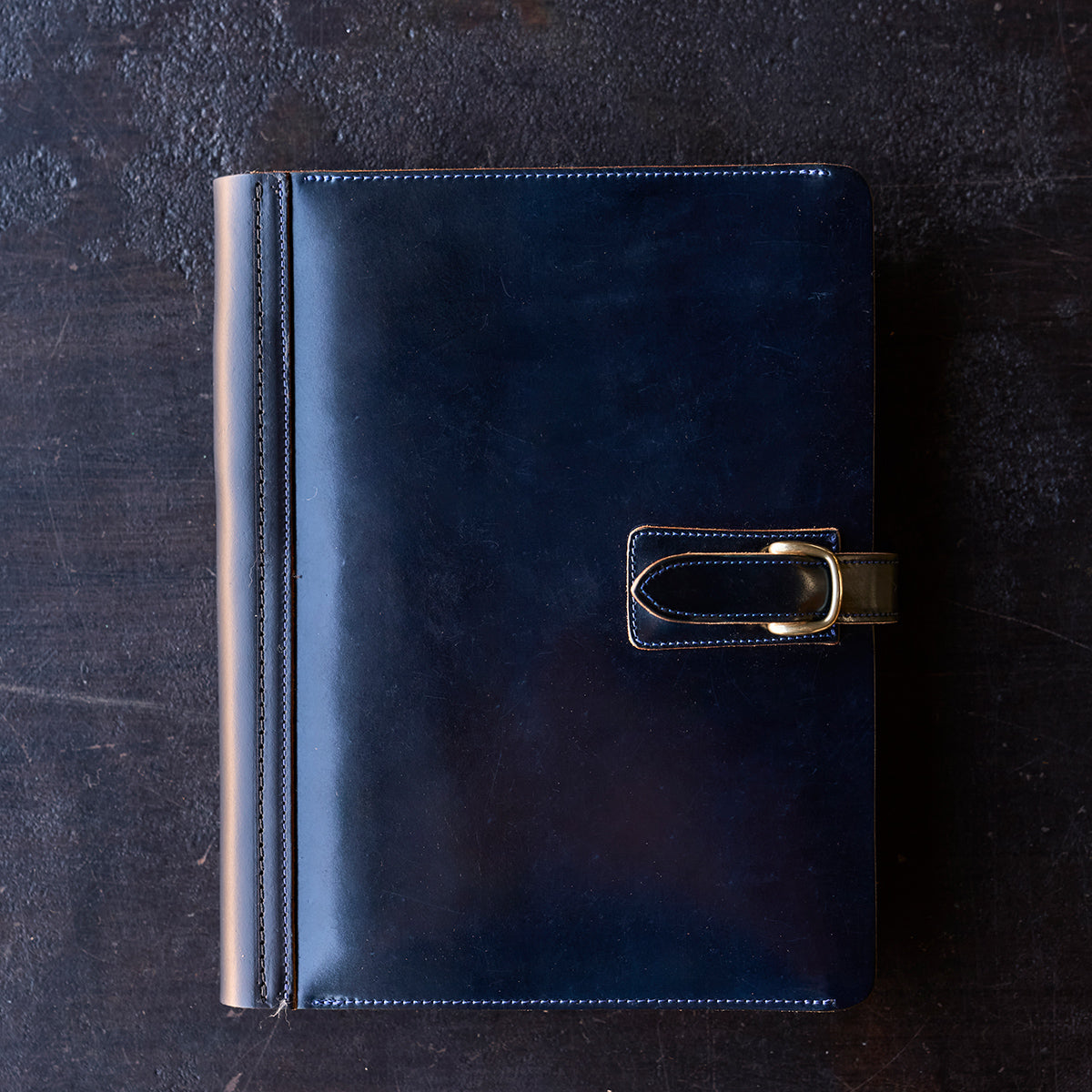 No.822 Portfolio A5 | Horween® Shell Cordovan (Navy)