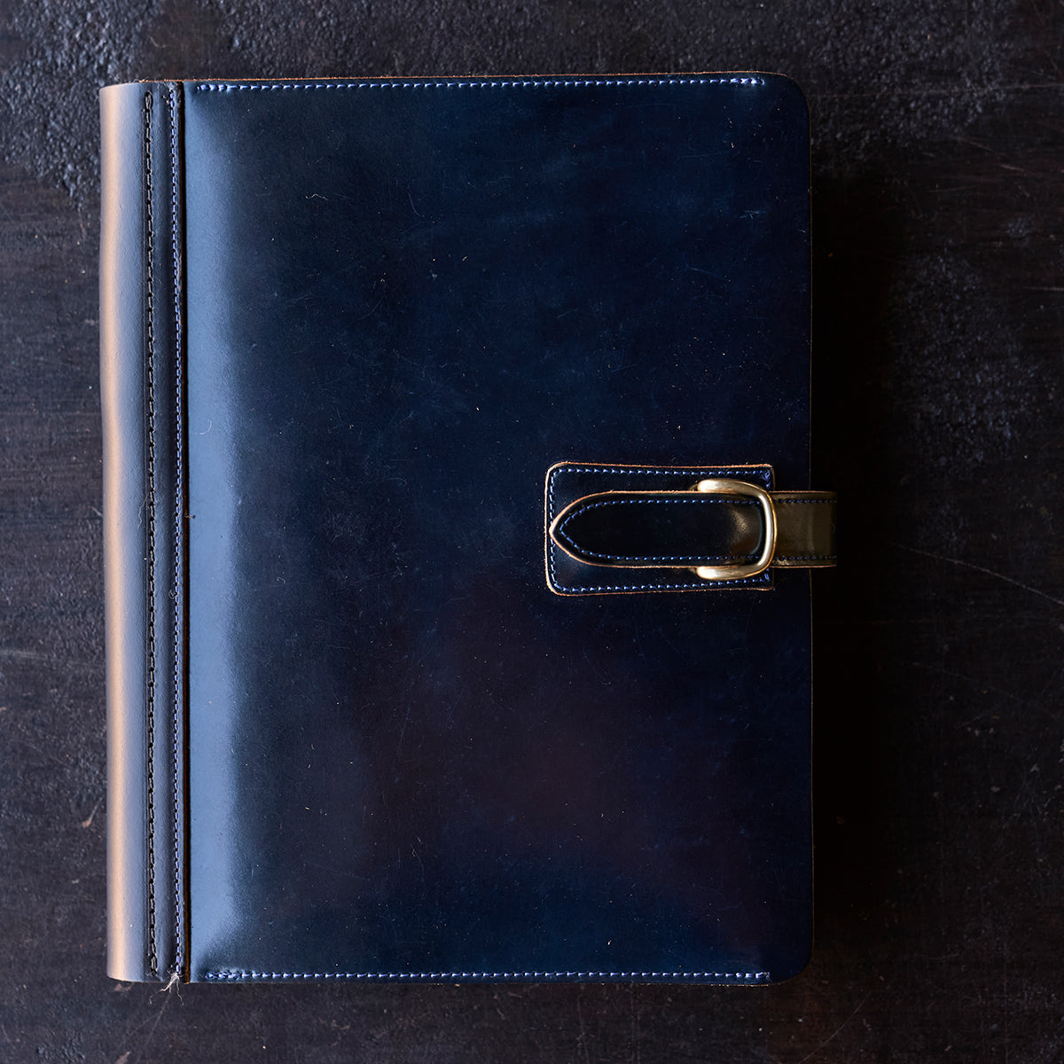 No.822 Portfolio A5 | Horween® Shell Cordovan (Navy)