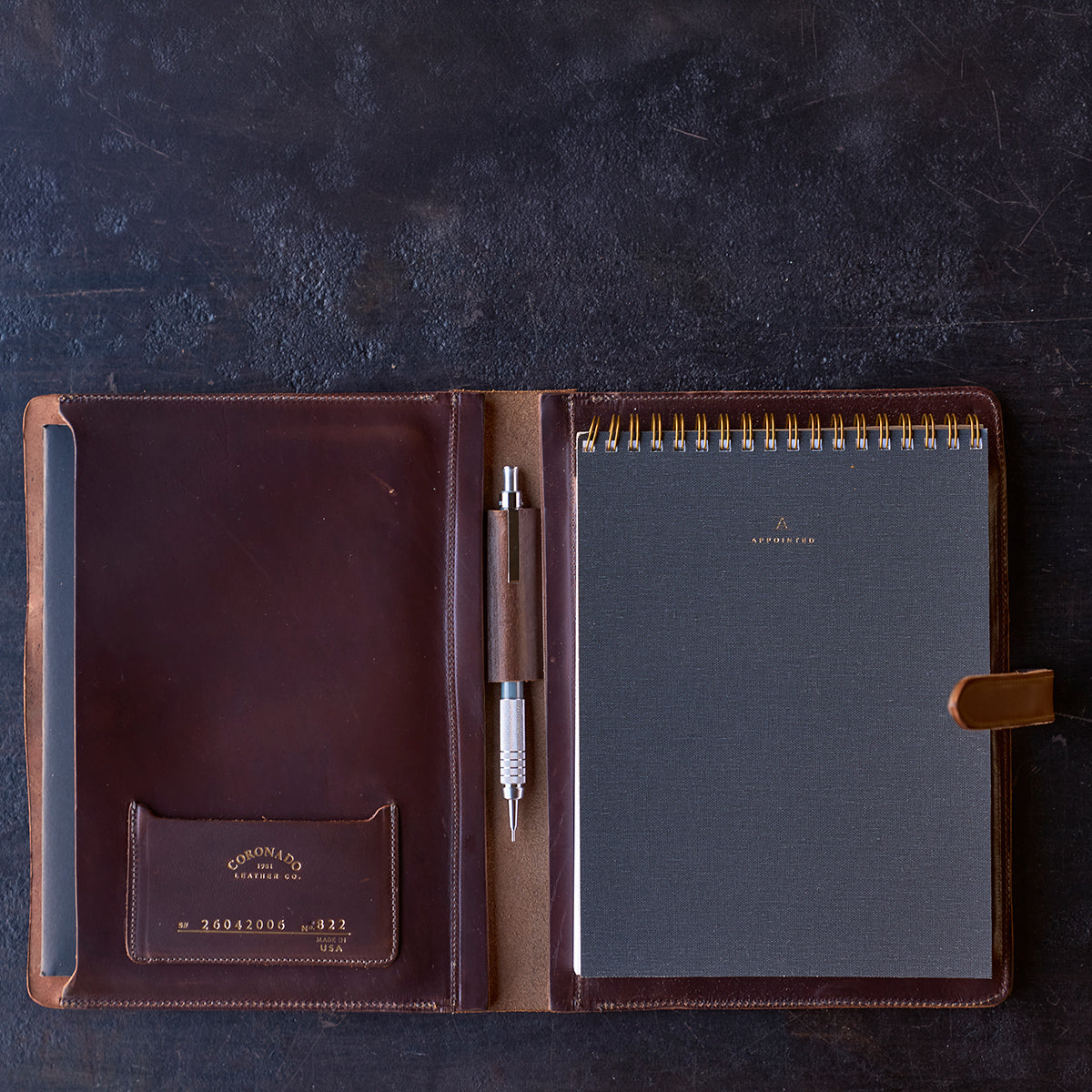 No.822 Portfolio A5 | Horween® Shell Cordovan (Bourbon)