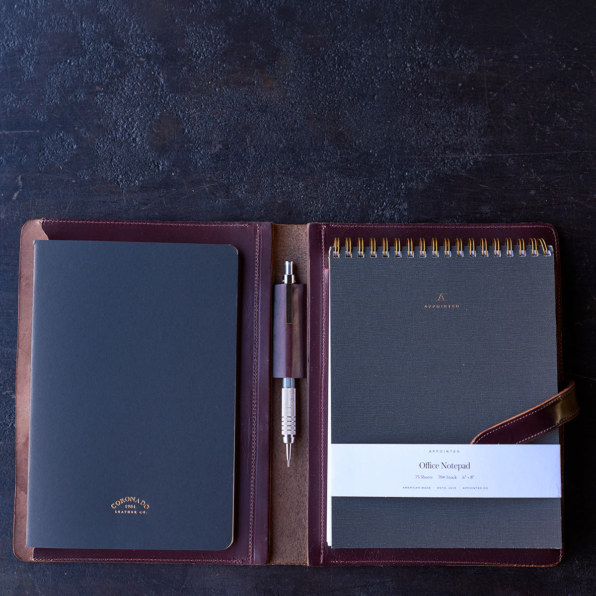 No.822 Portfolio A5 | Horween® Shell Cordovan (#8)