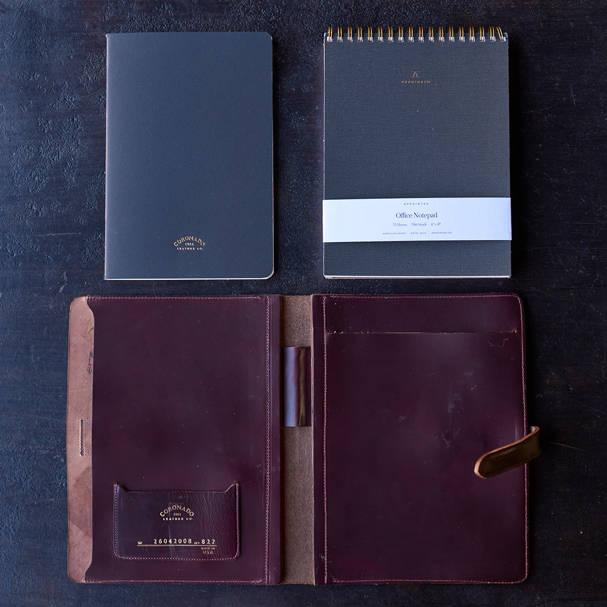 No.822 Portfolio A5 | Horween® Shell Cordovan (#8)