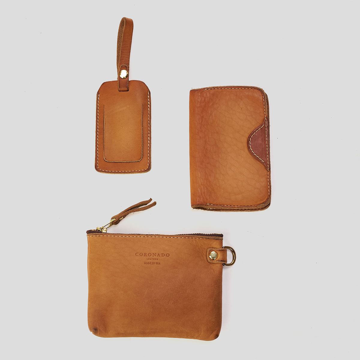 Essex Stone-Washed Passport & Notes Wallet #92