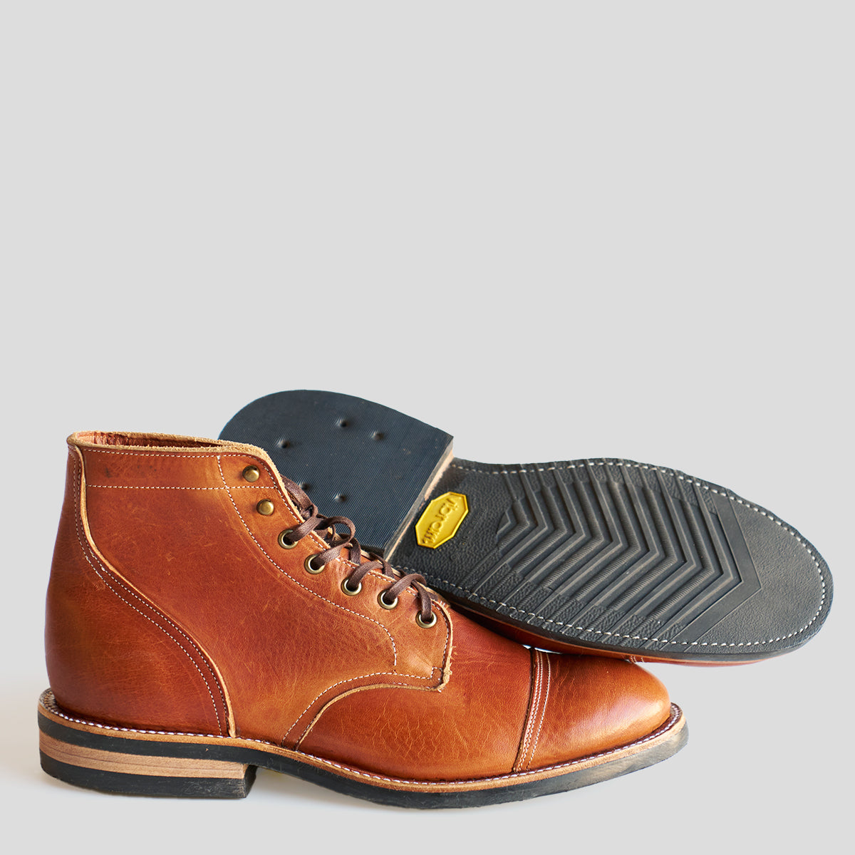 Vintage Rios Boot No.92 | Stone-Washed Tan