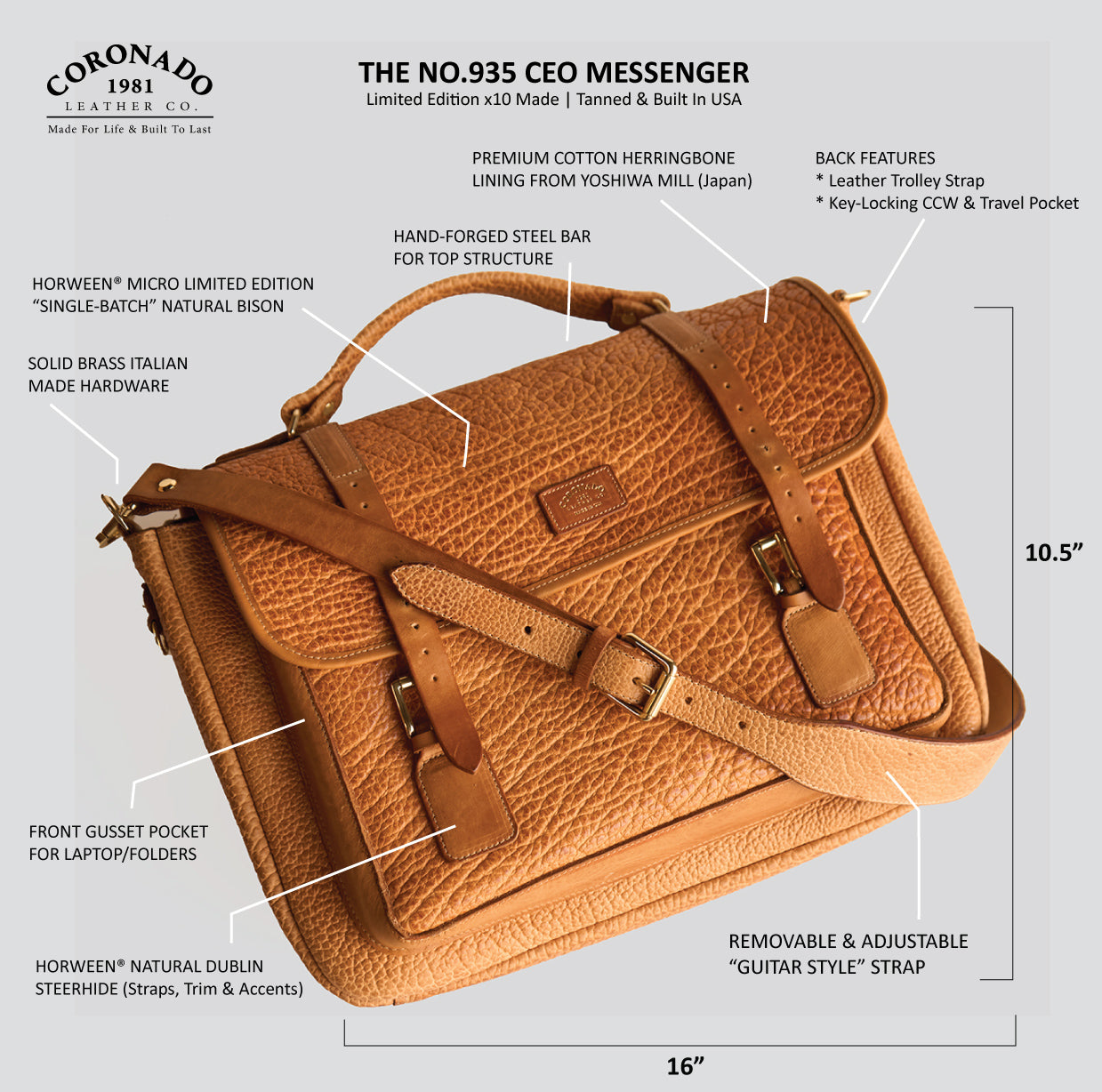 No.935 CEO MESSENGER | LE HORWEEN BISON (NEW)