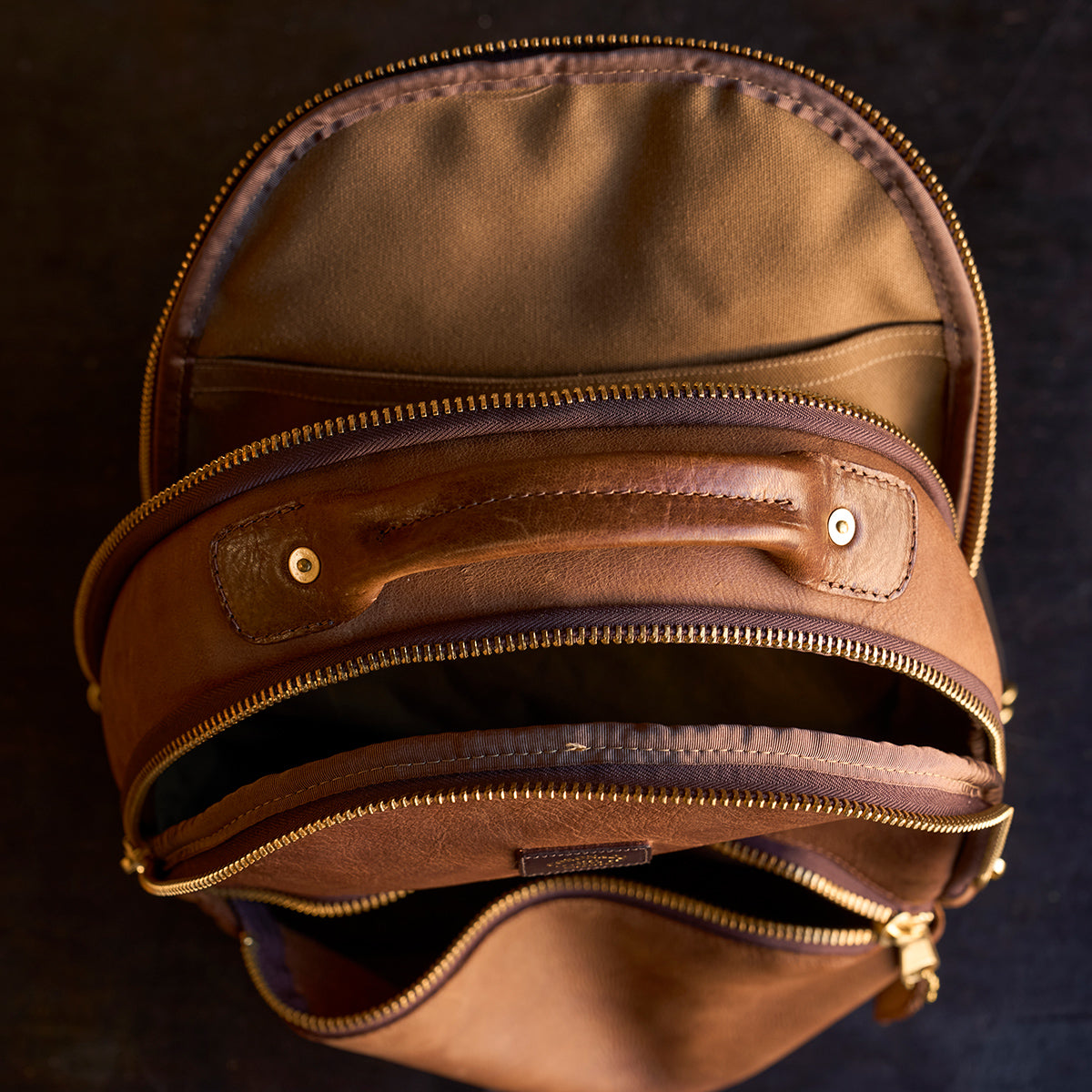 No.950 Clark II Backpack | Horween® Deerskin (x5)