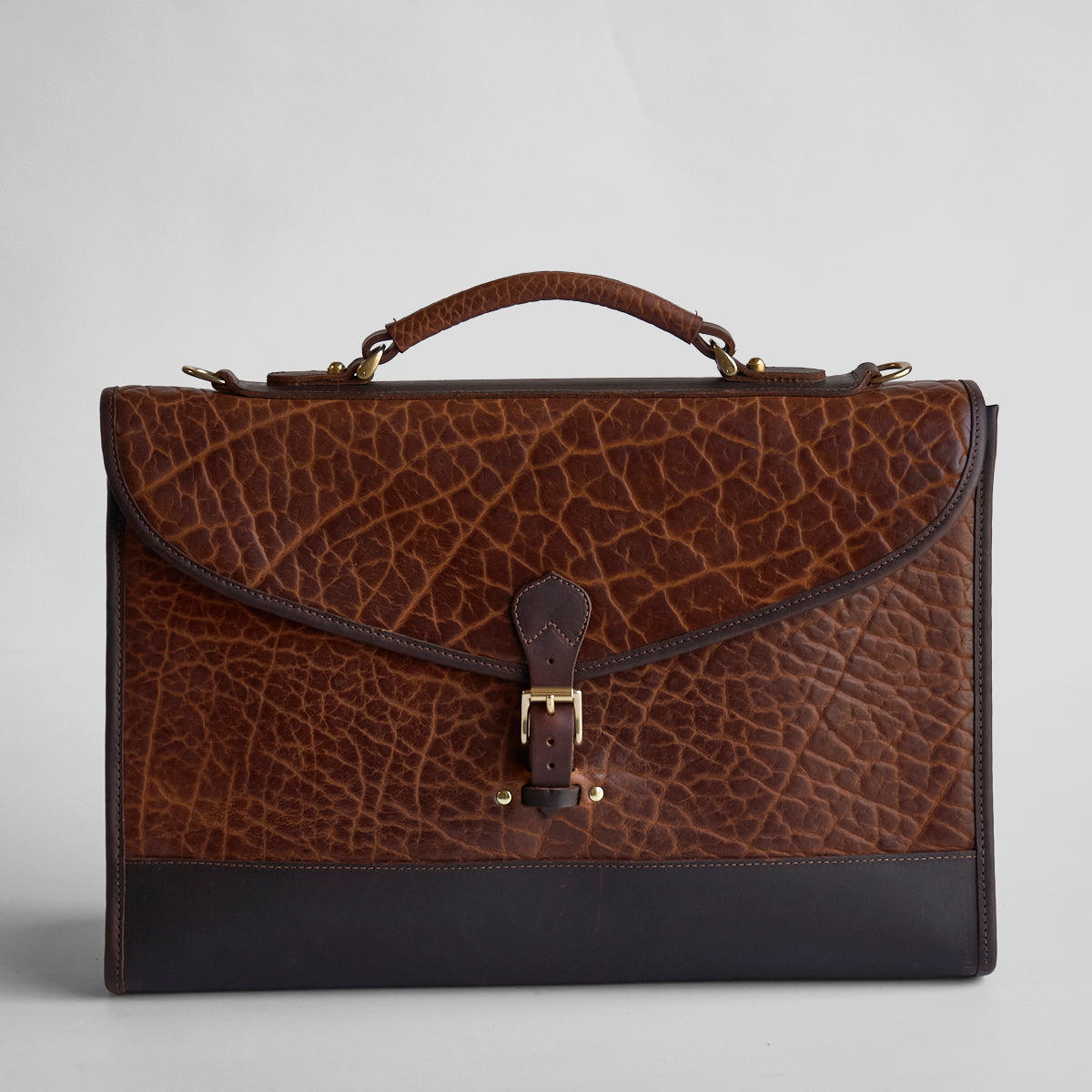 No.970 CO Executive Briefcase | Bison Walnut
