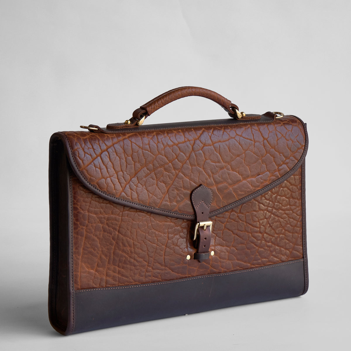 No.970 CO Executive Briefcase | Bison Walnut