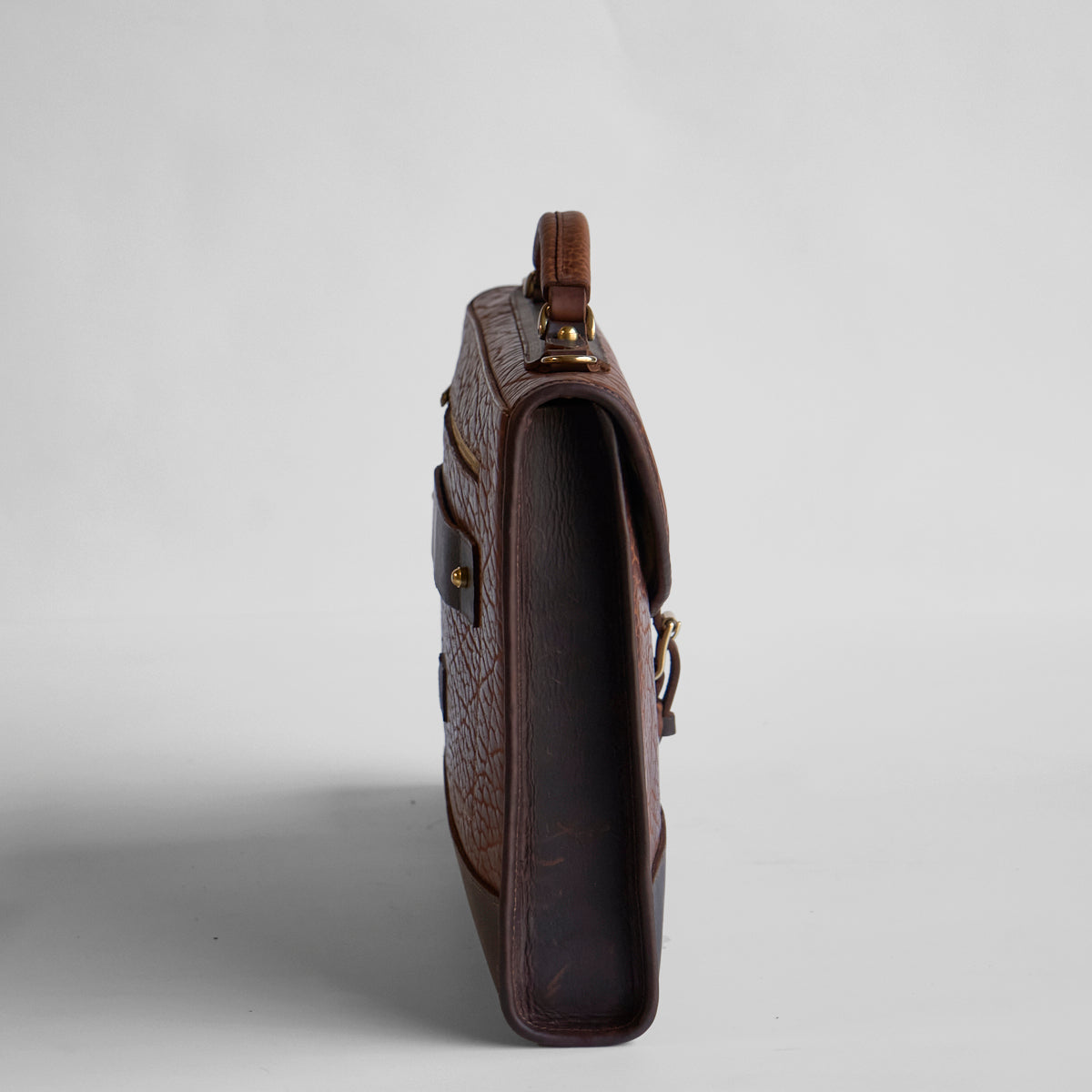 No.970 CO Executive Briefcase | Bison Walnut