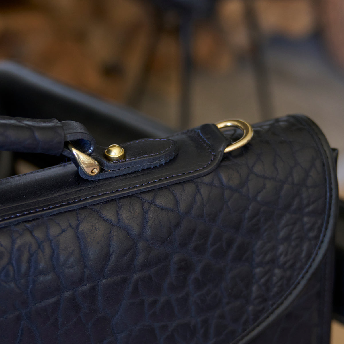 No.970 CO Executive Briefcase | Bison Black