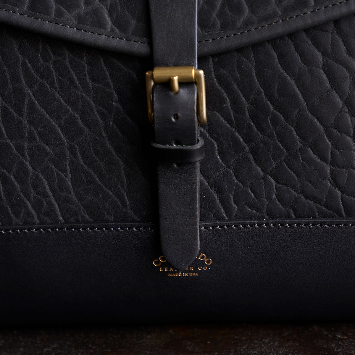 No.970 CO Executive Briefcase | Bison Black