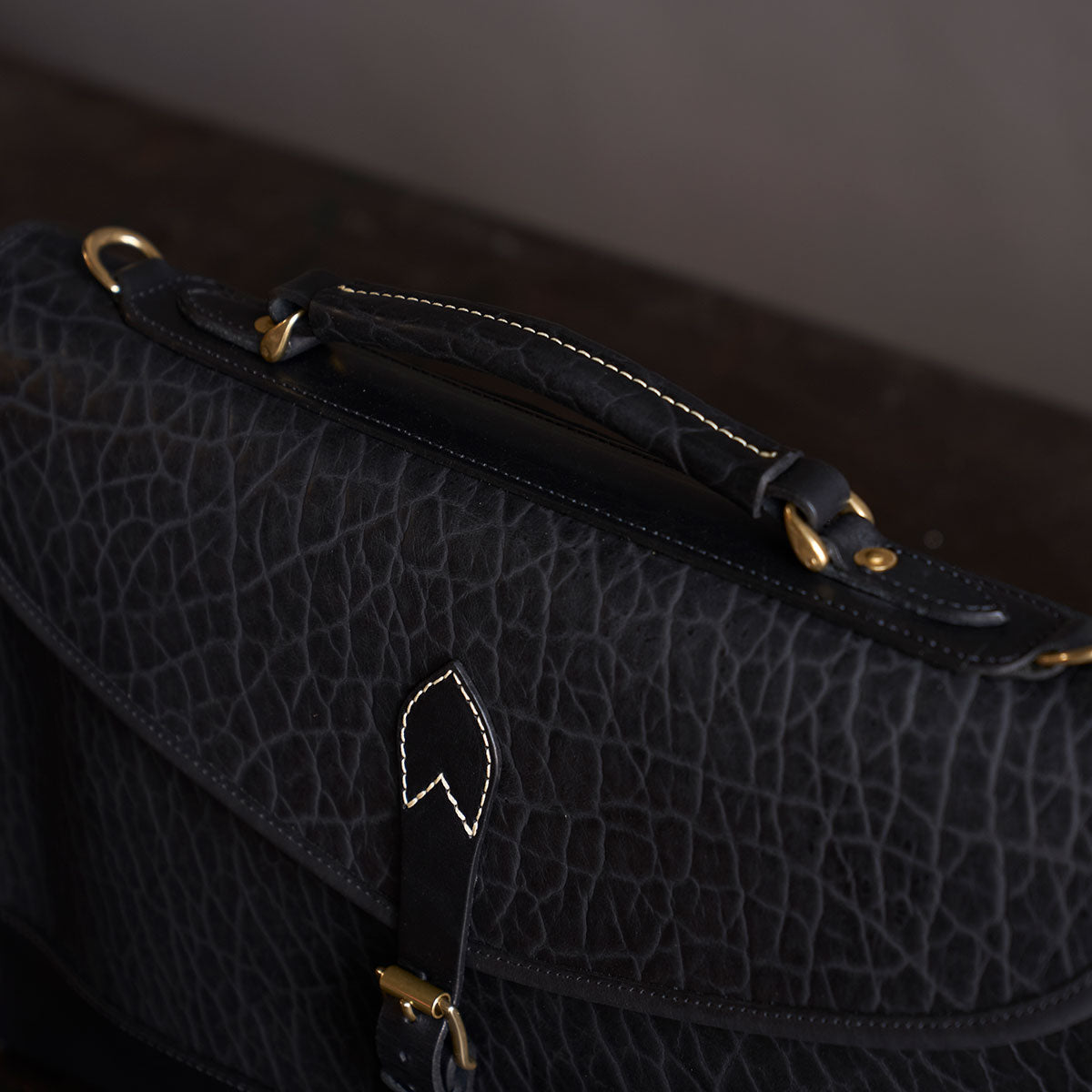 No.970 CO Executive Briefcase | Bison Black