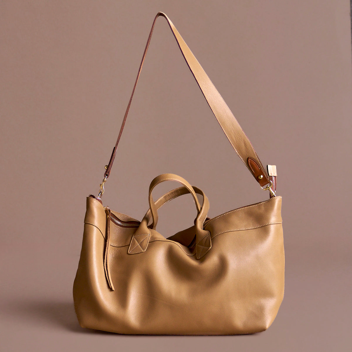 No.670 Monterey Satchel | Taupe