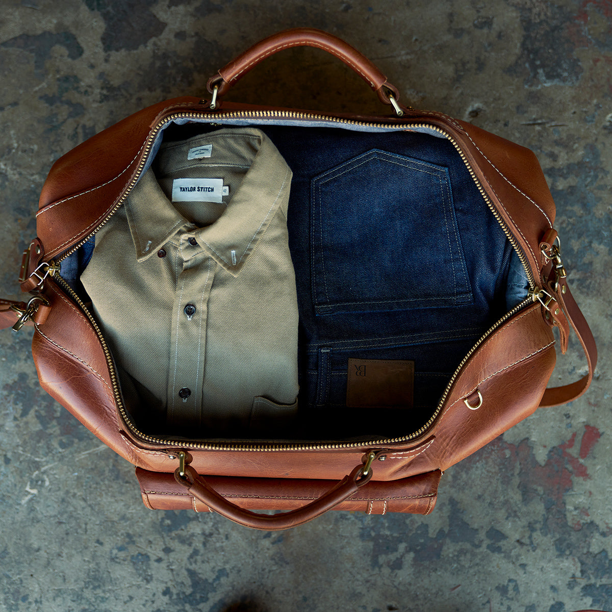 No.207 CEO Duffel | Americana Chestnut