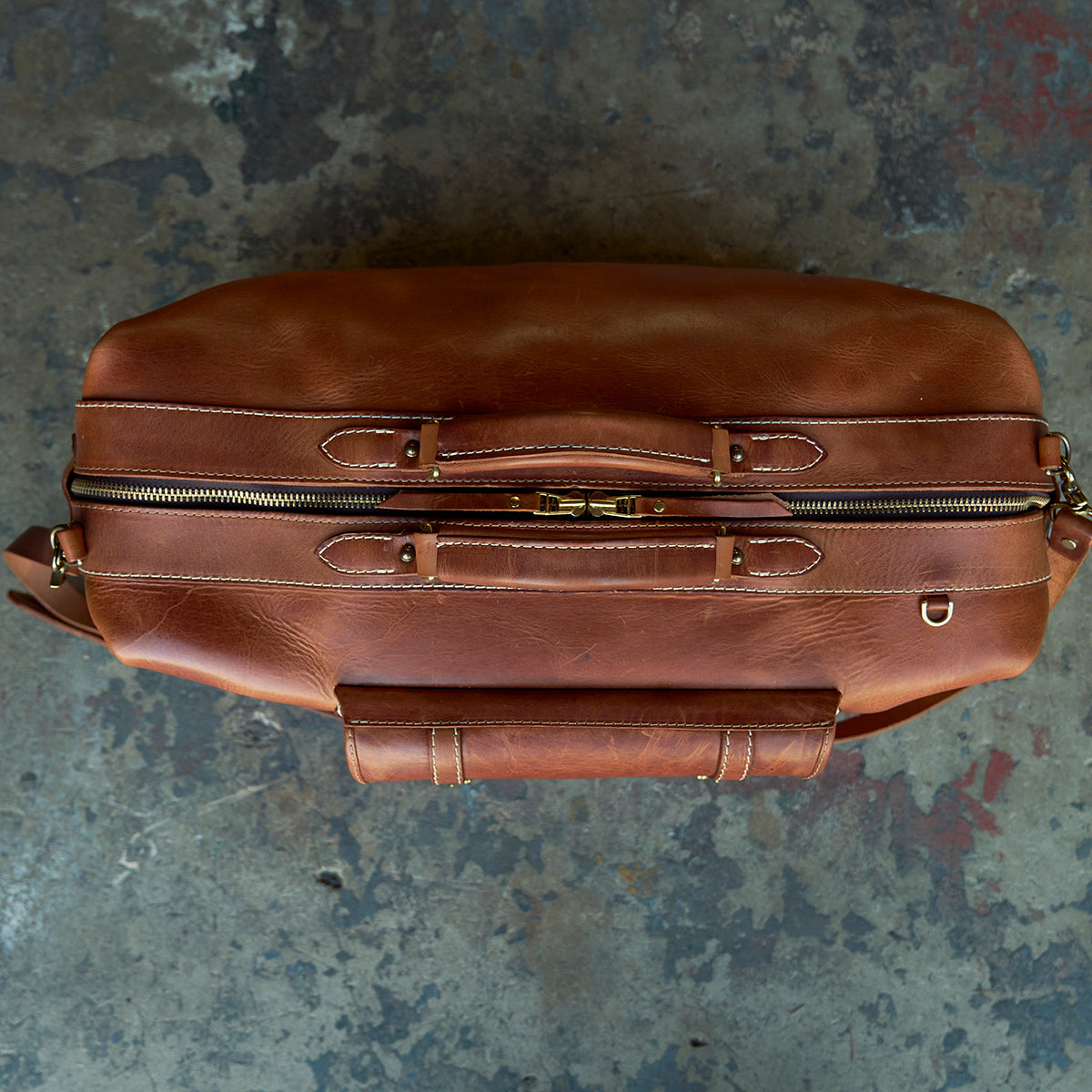 No.207 CEO Duffel | Americana Chestnut