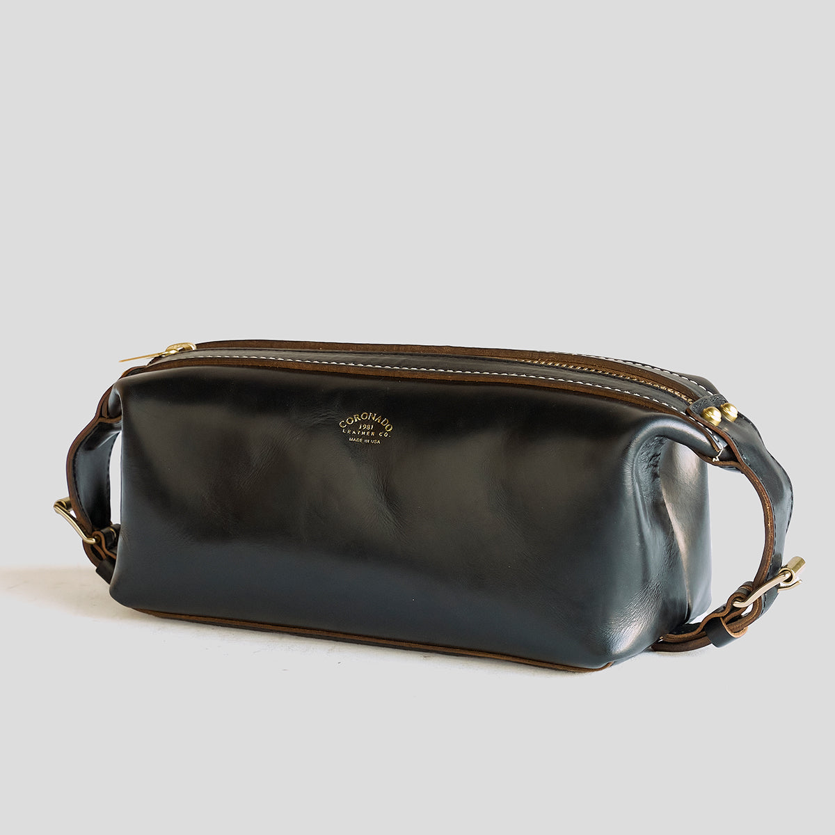 No.205 Duffel | Chromexcel x Shell Cordovan Black