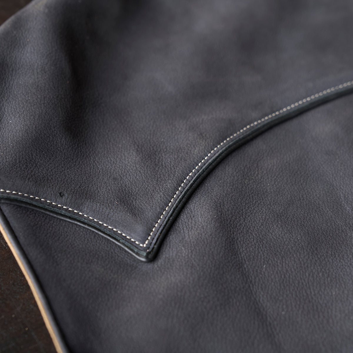 No.484 Vaquero Vest | Charcoal Nubuck
