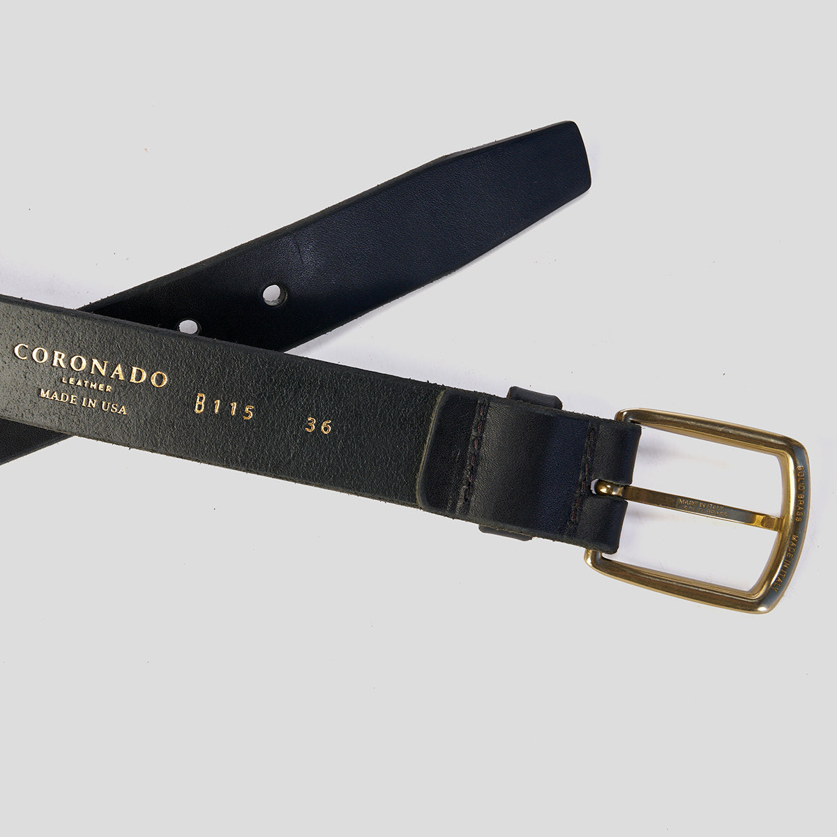 The Executive Horween® Latigo Belt | Black