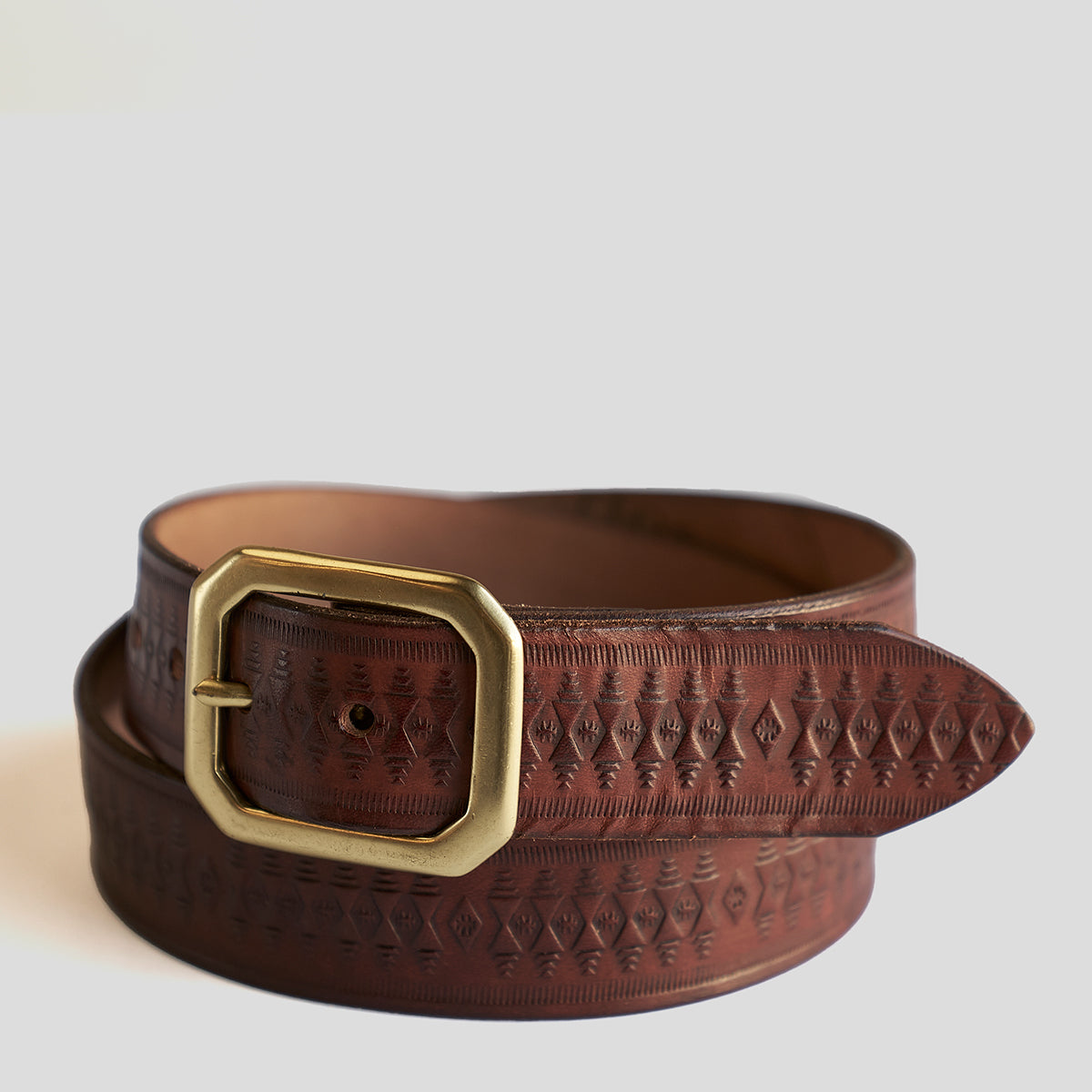 Taos Horsehide Belt No.142 Whiskey