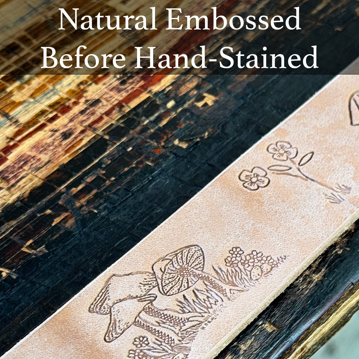 No.795 Vintage Embossed Belt | Eagle