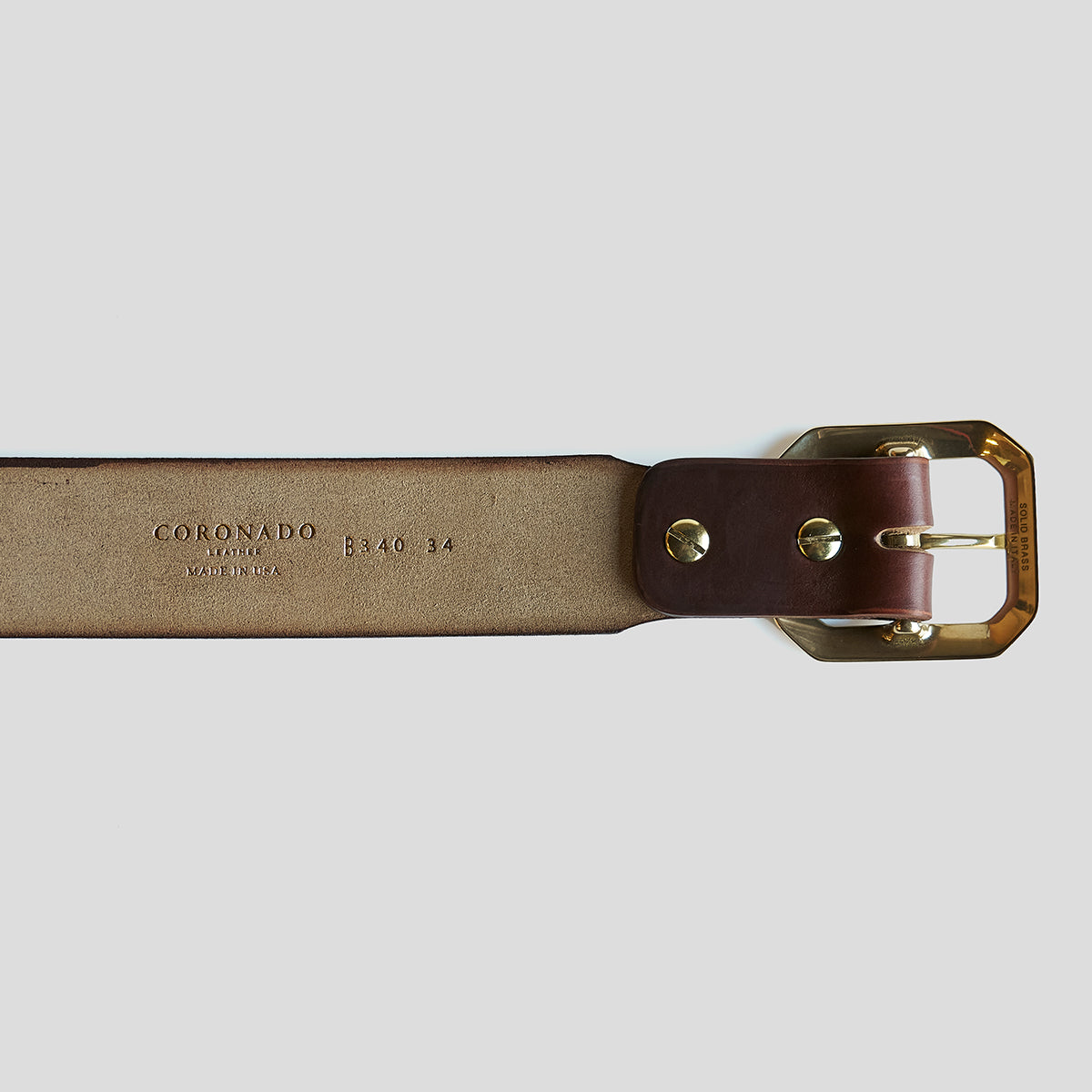 The No.340 Garrison Belt | CXL Brown