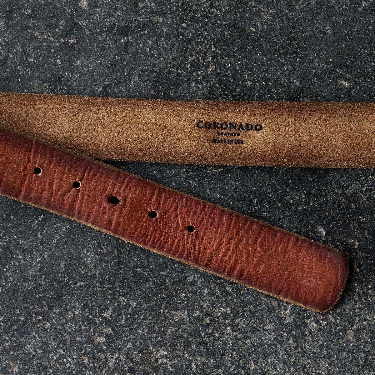 Vintage Stone-Washed Belt No.510