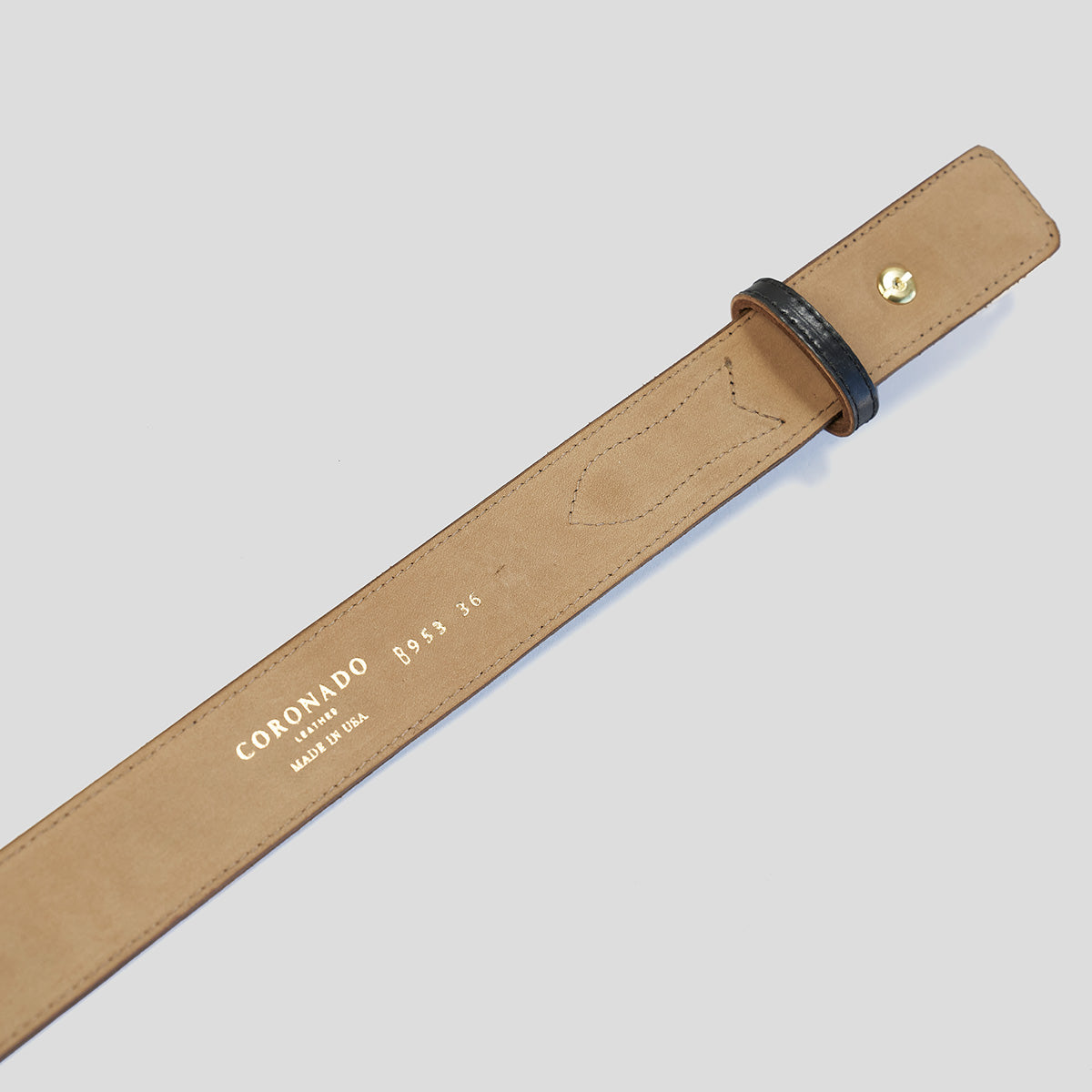 Shell & Horsehide Ranger Belt #8