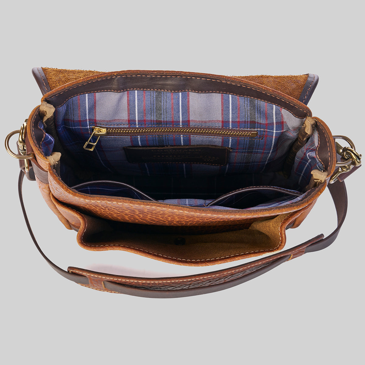The No.522 Crossbody | Bison Walnut