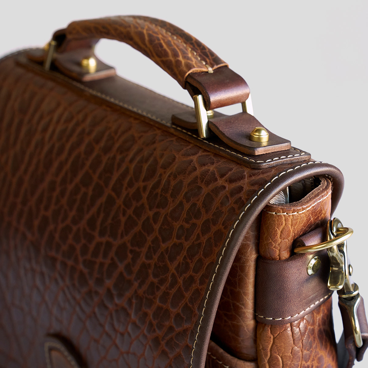 The No.522 Crossbody | Bison Walnut