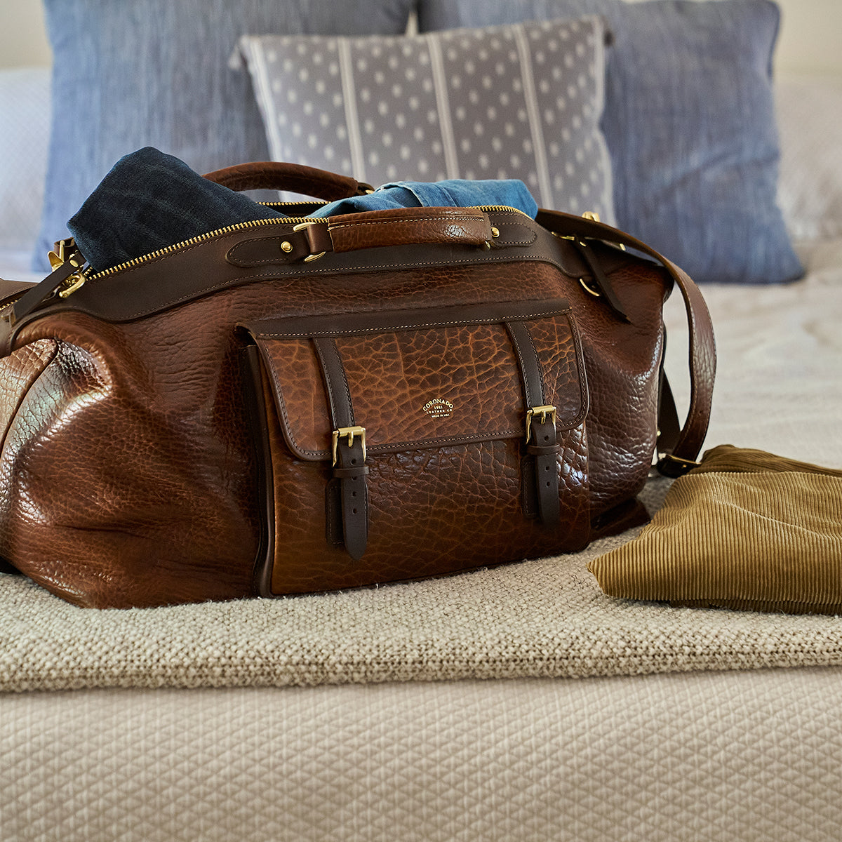 No.207 CEO Duffel | Bison Walnut