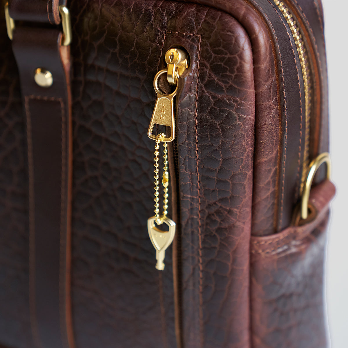 No.551 Slim Briefcase | Bison Brown