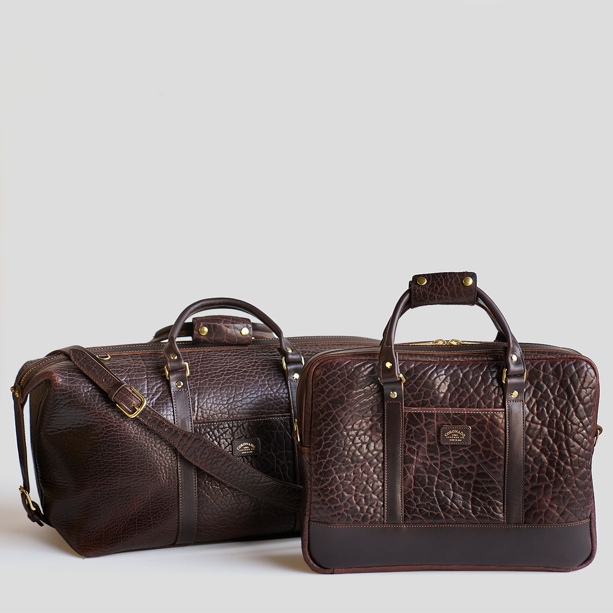 No.551 Slim Briefcase | Bison Brown