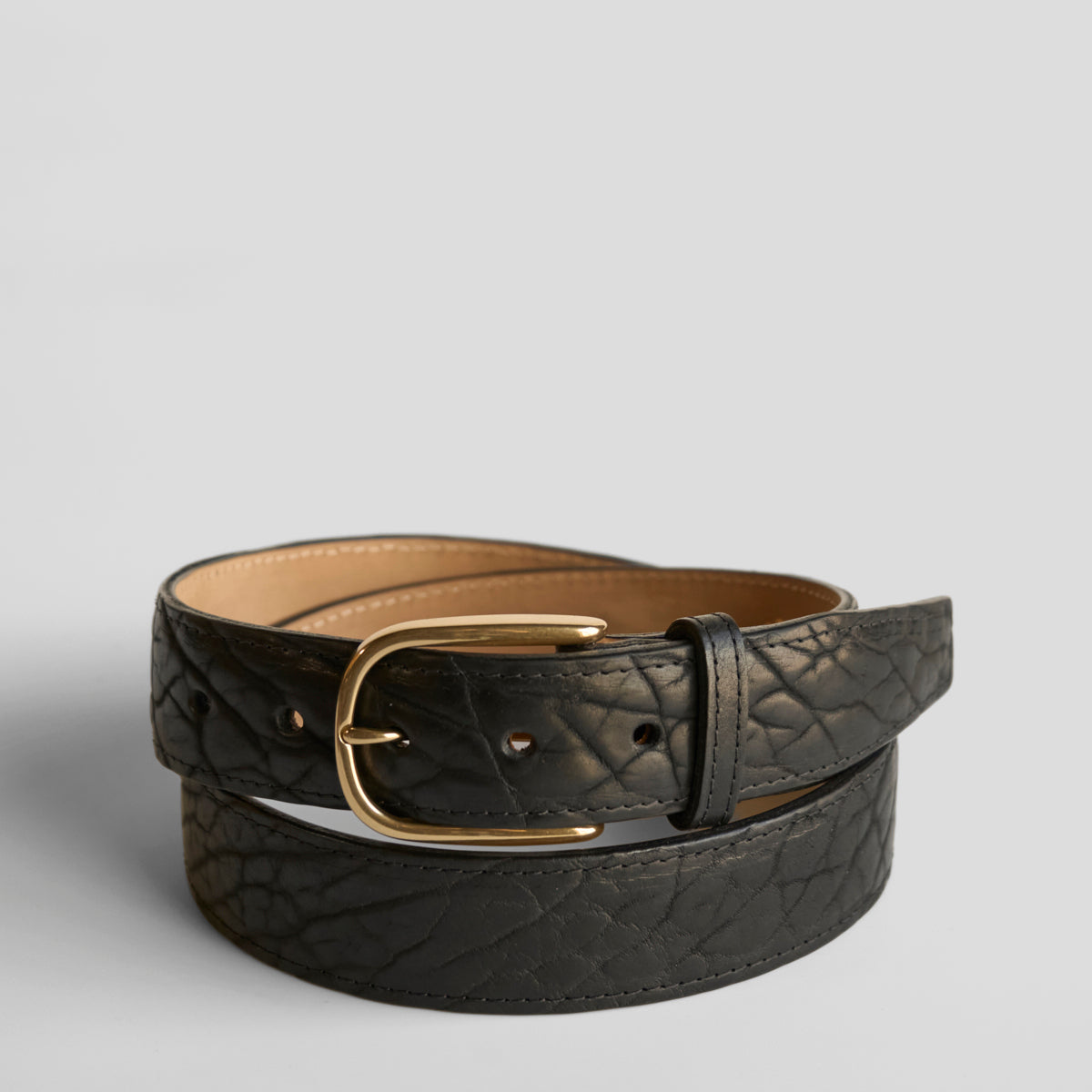 No.715 Executive Belt | Bison Black