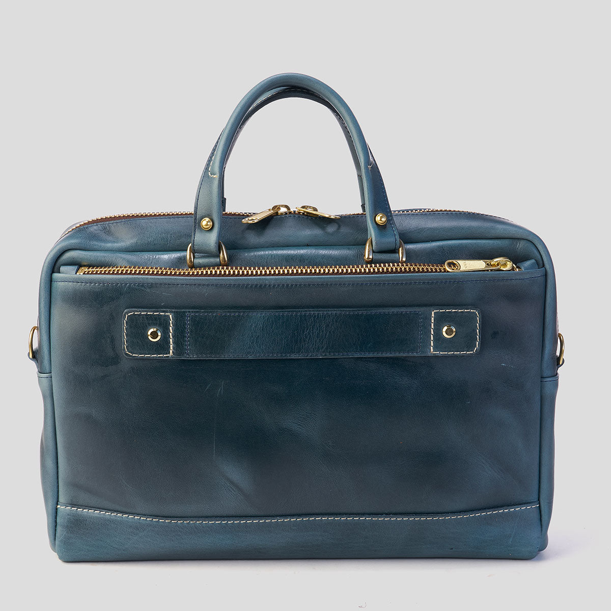 The Porter Briefcase No.210 | Horween® Indigo