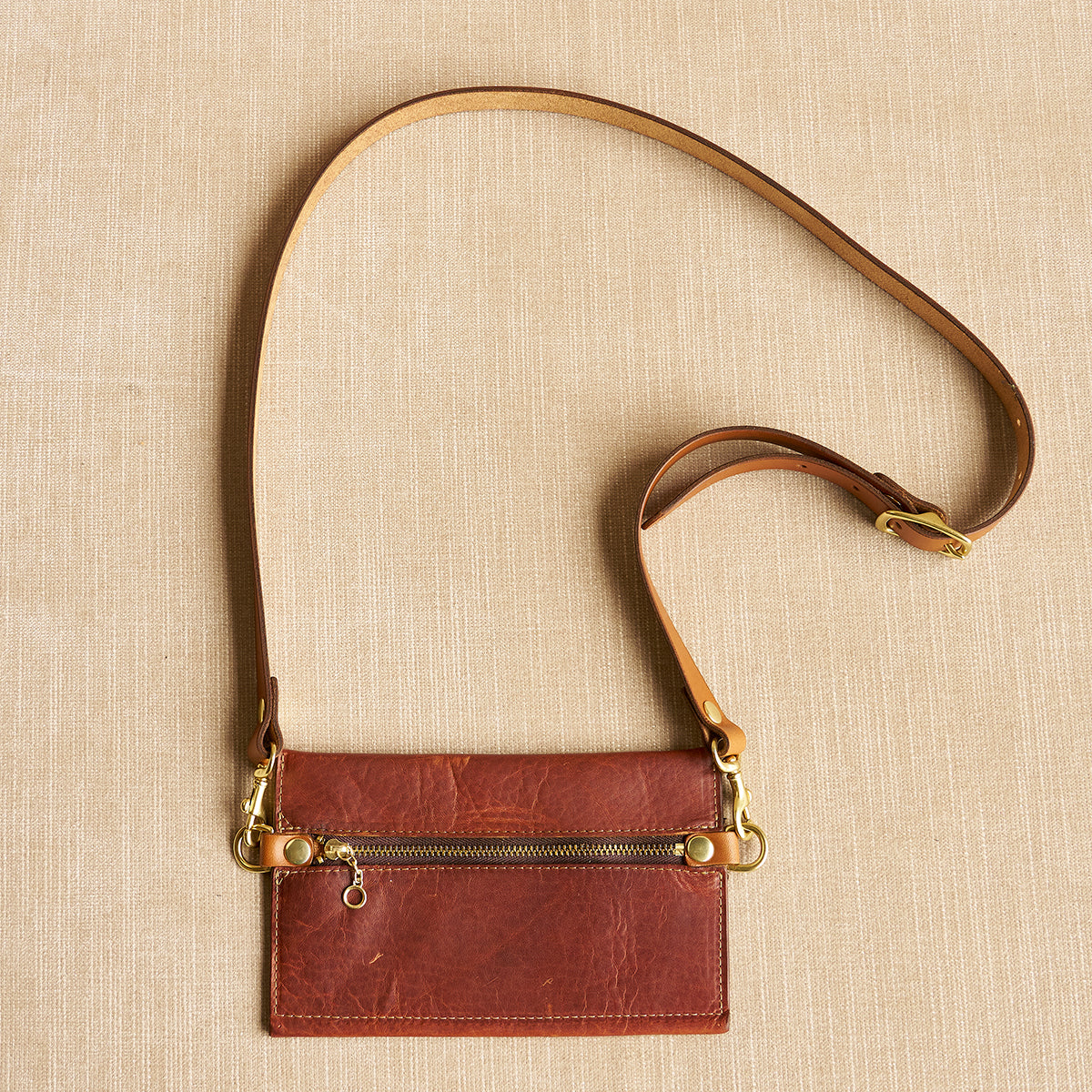 Jean Bucket Hobo | Saddle