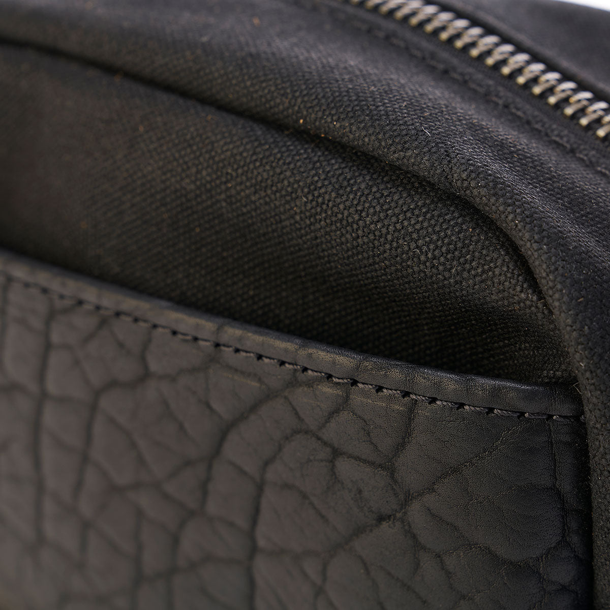 Black Bison & Canvas Utility Dopp #930 | LE
