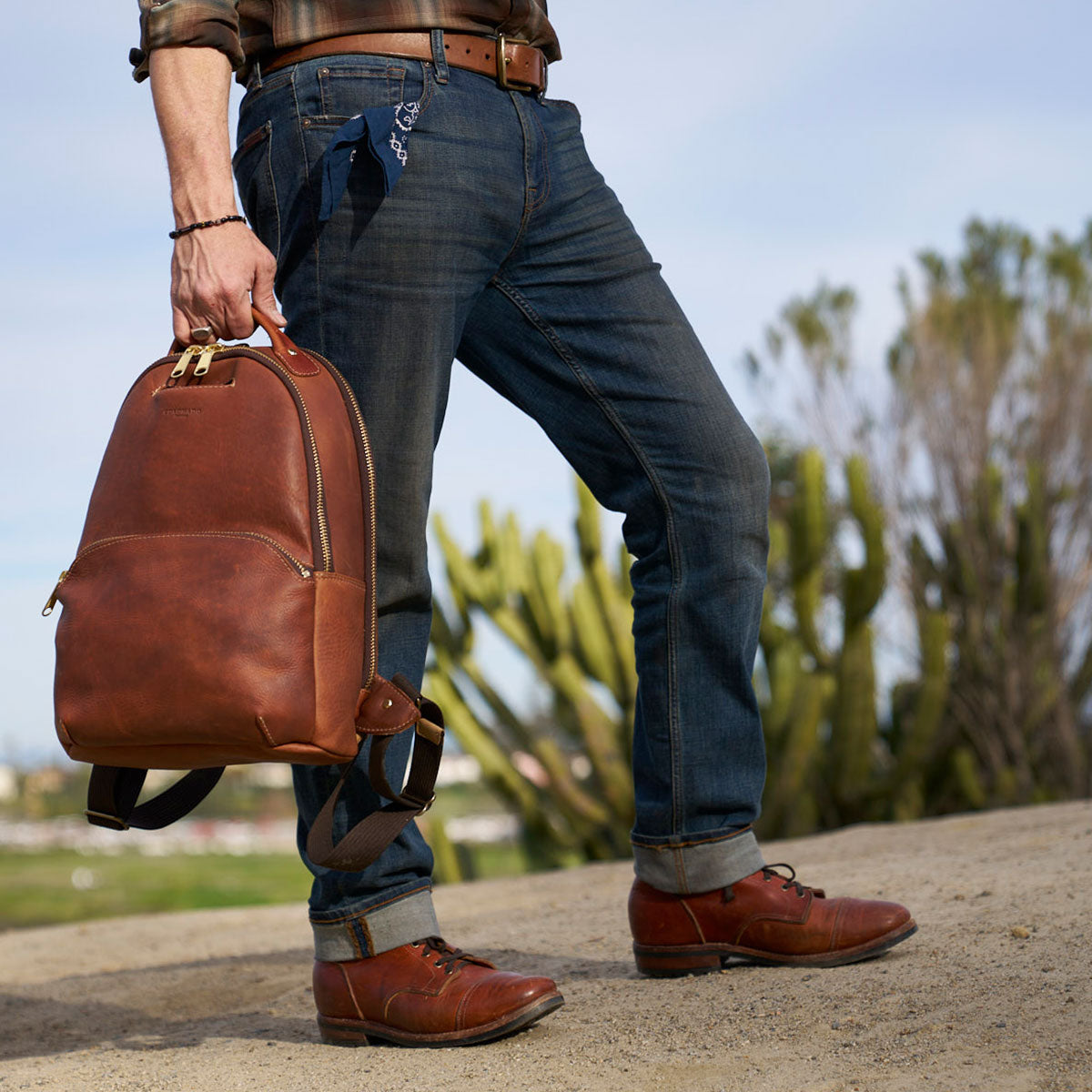 Vintage Rios Boot No.92 | Stone-Washed Tan