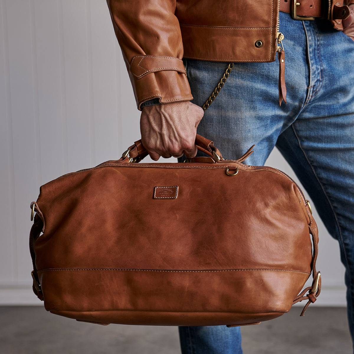No.305 Union Weekender | Stone-Washed Horsehide x10