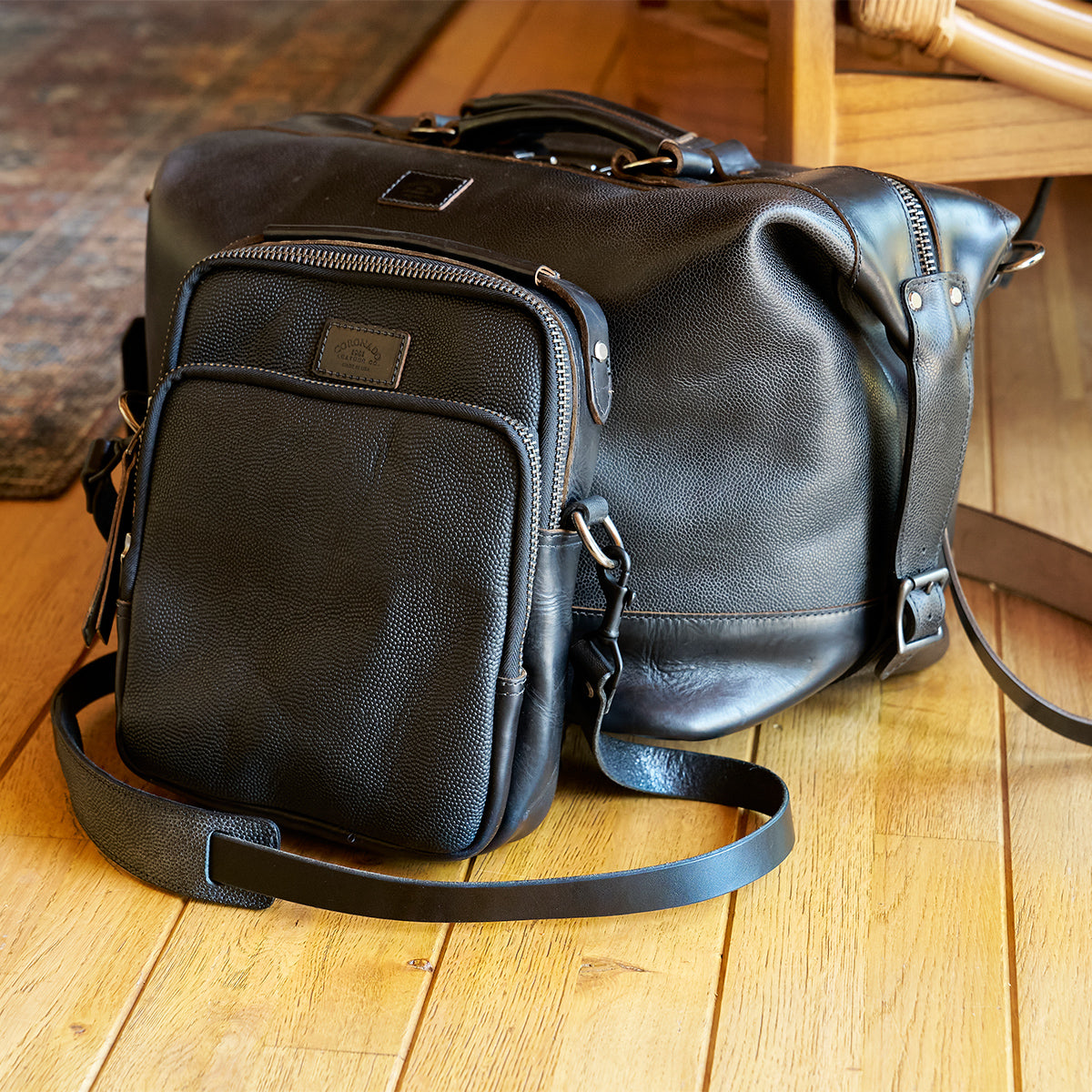 Field Duffel No.300 Horween Football Black | LE x5 Made
