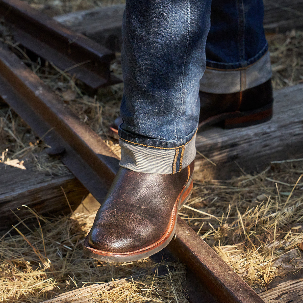 No.10 CXL Horsehide Roper | Horween® CXL Chicago Brown